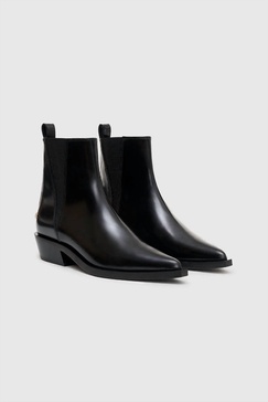 women's bekah flat boots in black