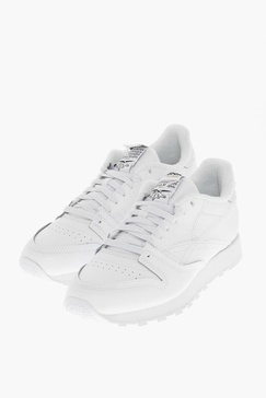 mm22 x reebok classic monochrome eco-leather unisex sneakers