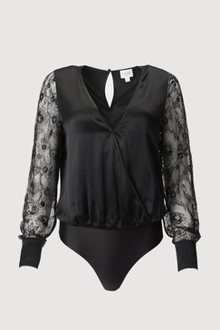 bette bodysuit in black