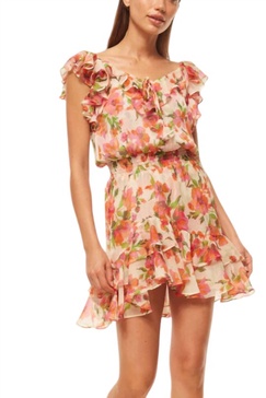 solmaz dress in palmarei blooms