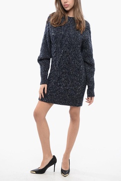 aran nazae dress with cut out detail