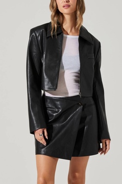 linley jacket in black