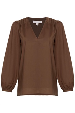 women's kelly top in chocolate