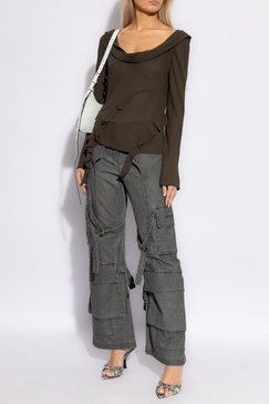 Acne Studios Top with ruffles