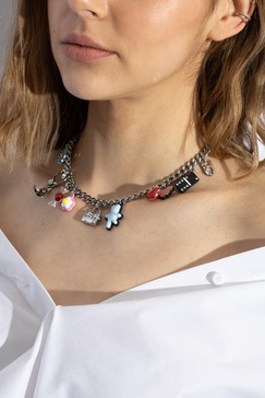 Marc Jacobs Short necklace with colorful pendants