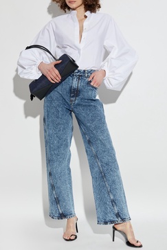 Alaia High-waisted jeans