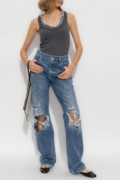 Stella McCartney Jeans with vintage effect
