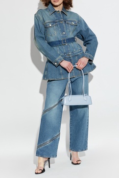 Alaia Denim jacket with belt