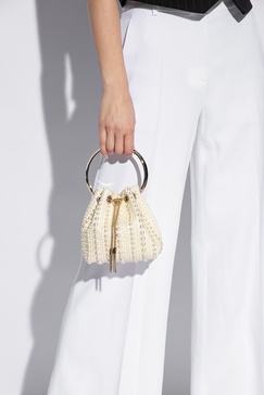 Jimmy Choo ‘Bon Bon’ bucket shoulder bag