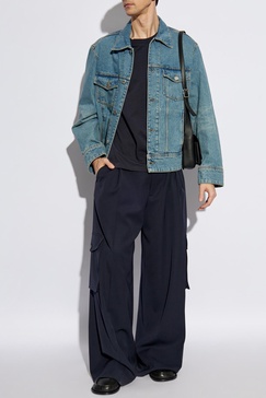 Ami Alexandre Mattiussi Denim shirt with pocket