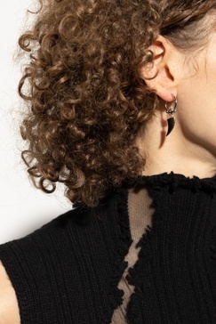 Alexander McQueen Brass earrings