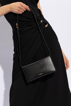 JIL SANDER Shoulder bag with logo