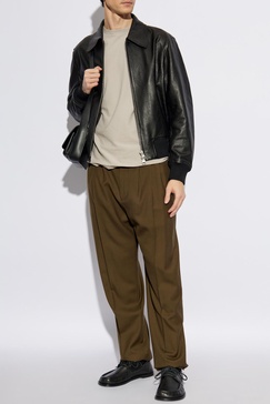 Ami Alexandre Mattiussi Leather jacket