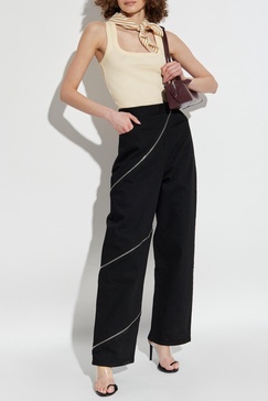 Alaia Jeans with zipper
