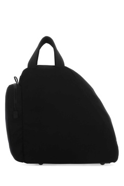 Black canvas travel bag