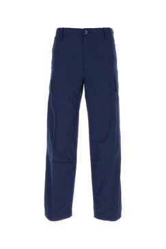 Kenzo Men Blue Cotton Cargo Pant