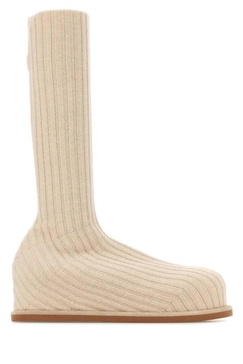 Sand fabric Veneda boots