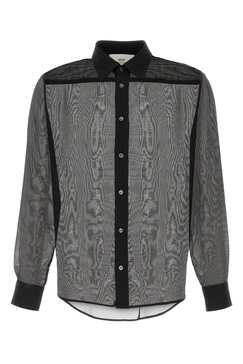 Black organza shirt