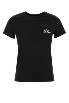 Black cotton t-shirt
