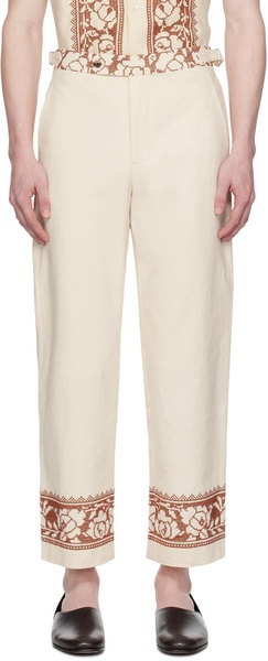 Off-White Rose Garland Trousers