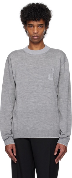 Gray 'The Tricot knit' Sweater