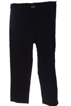 cropped pant in black