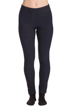 high waisted jegging in navy
