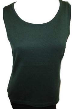 bra friendly tank top in hunter