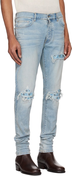 Blue Crystal Starburst MX1 Jeans