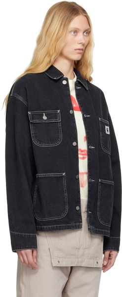 Black OG Michigan Denim Jacket