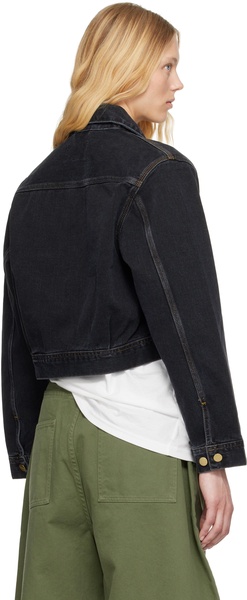 Black Arca Denim Jacket