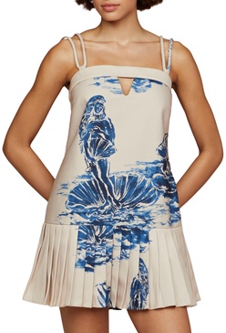 AMUR Women's Joyce Fit & Flare Mini Dress