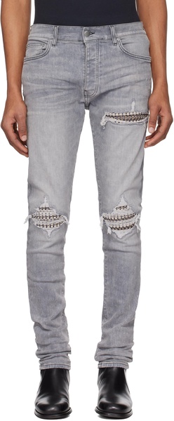 Gray Boucle MX1 Jeans