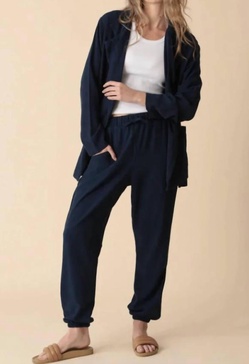 devon blazer in indigo