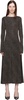 Black & Gold Baes Open Back Maxi Dress