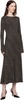 Black & Gold Baes Open Back Maxi Dress