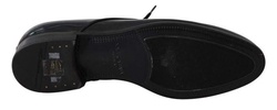 dolce & gabbana elegant   leather derby dress men's shoes