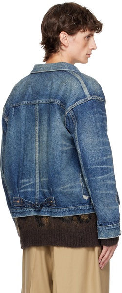 Blue New Manual Edition Denim Jacket