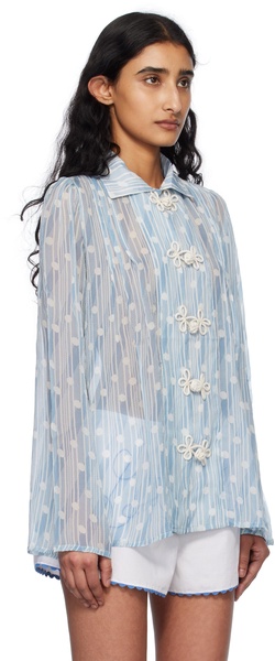 Blue Meridian Blouse