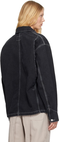 Black OG Michigan Denim Jacket
