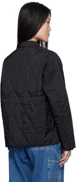 Black Skyler Liner Puffer Jacket
