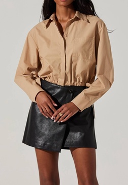 the cyrus top in camel