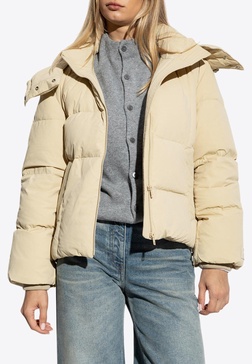 Weave Down Hooded Jacket