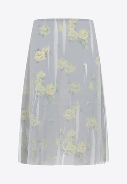 Floral Midi Skirt