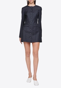 Eva Single-Breasted Mini Blazer Dress