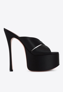 Salma 155 Satin Platform Sandals