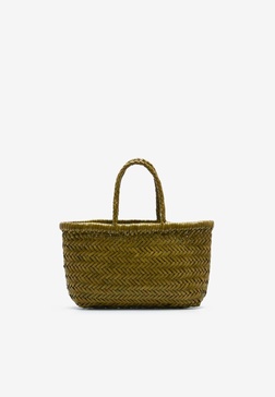 Mini Flat Gora Basket Tote Bag