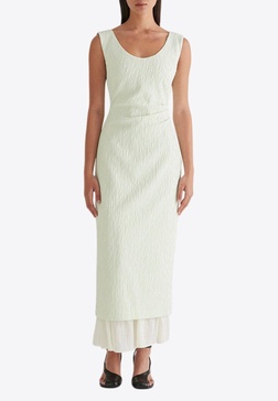 Olivia Crinkled Midi Dress
