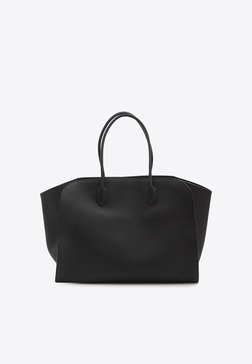 Marlo Grained Leather Tote Bag