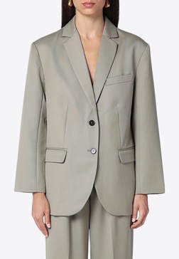 Quinn Single-Breasted Wool Blazer